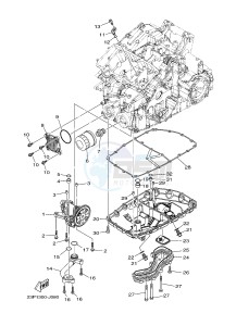 XT1200ZE SUPER TENERE ABS (2KBD 2KBE) drawing OIL PUMP