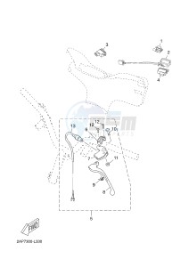 YN50F NEO'S 4 (2AC7 2AC7 2AC7) drawing HANDLE SWITCH & LEVER