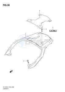 DL1000 (E24) V-Strom drawing CARRIER