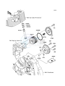 KLX125 KLX125CCS XX (EU ME A(FRICA) drawing Oil Pump