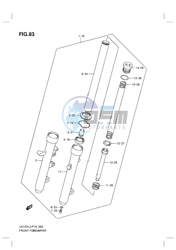 FRONT FORK DAMPER