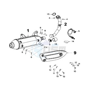 SAT 250 drawing EXHAUST