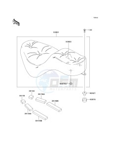 EN 500 C [VULCAN 500 LTD] (C6F-C9F) C7F drawing SEAT