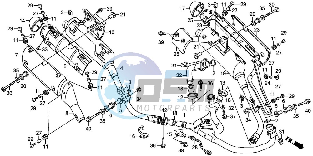 EXHAUST MUFFLER