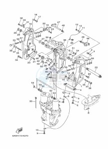 F350AETU drawing FRONT-FAIRING-BRACKET