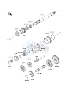 KRF 750 L [TERYX 750 FI 4X4 LE SPORT MONSTER ENERGY] (L9F-L9FA) L9FA drawing TRANSMISSION