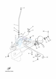 40VMHOL drawing LOWER-CASING-x-DRIVE-2