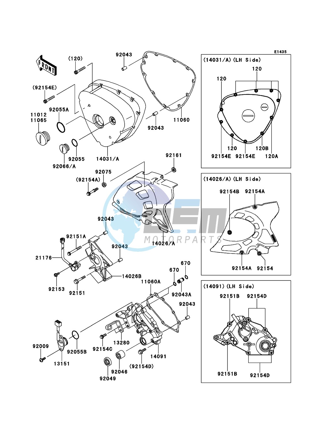 Left Engine Cover(s)