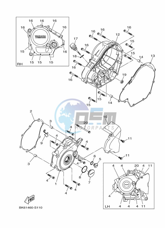 CRANKCASE COVER 1