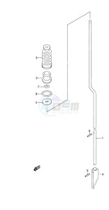 DF 6 drawing Shift Rod