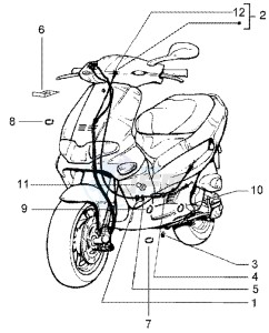 Runner 50 Poggiali drawing Transmissions