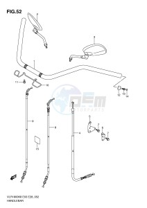 VLR1800 (E3-E28) drawing HANDLEBAR