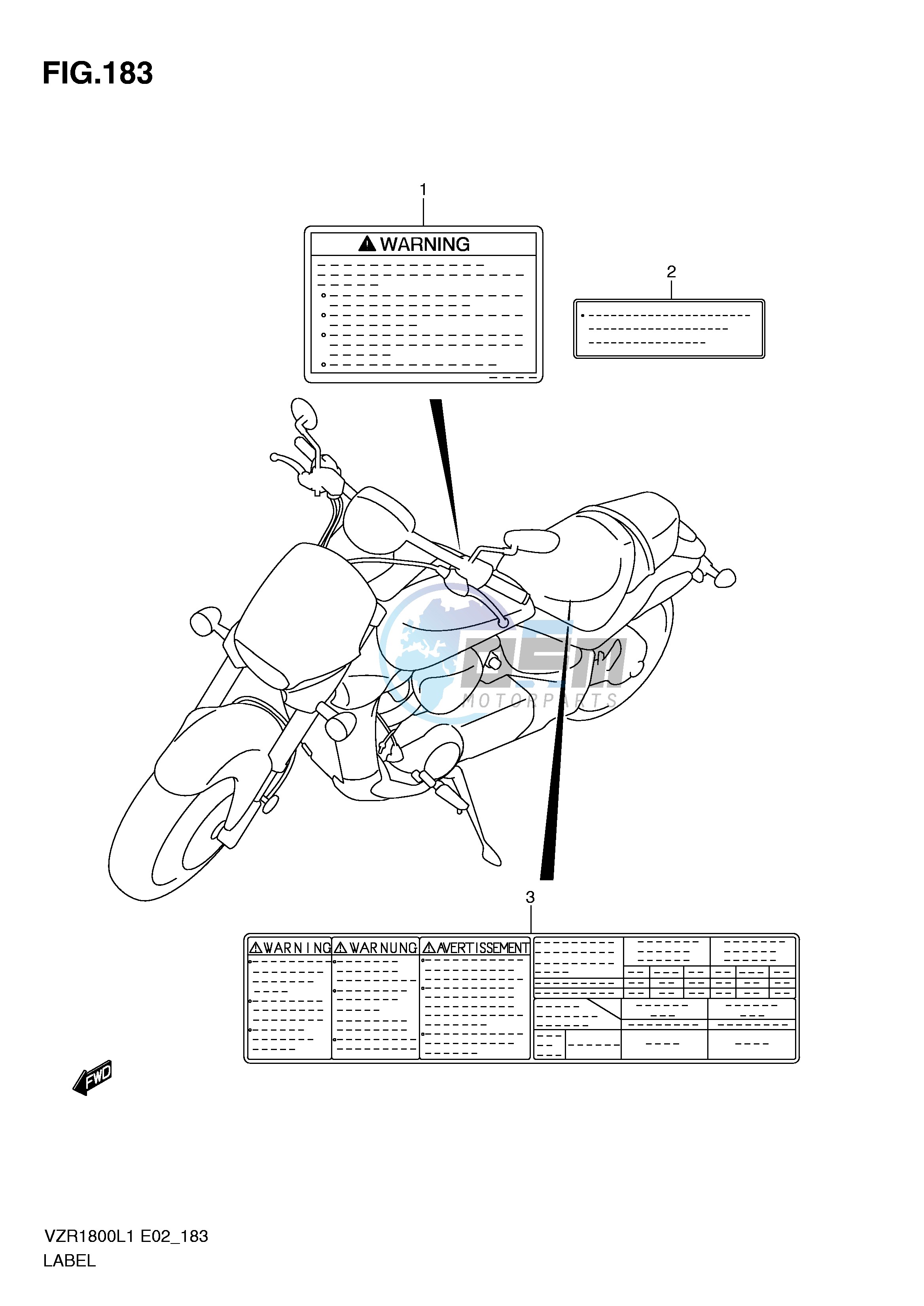 LABEL (VZR1800L1 E2)