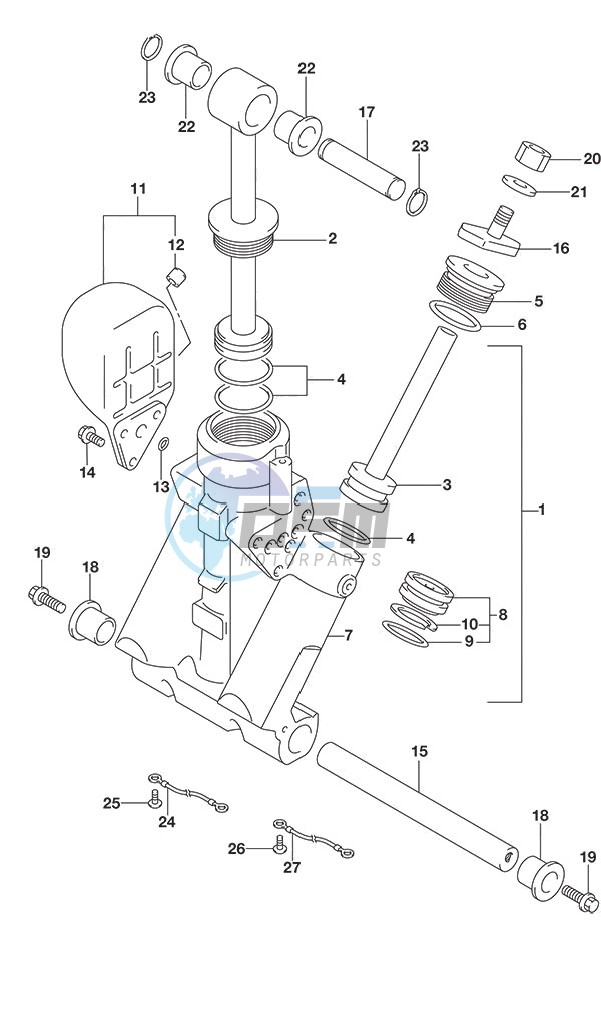 Trim Cylinder (DF 250S)