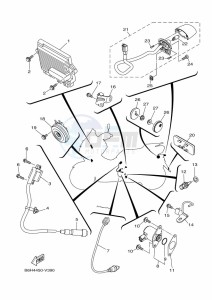 XP560E-A TMAX ABS (B3T1) drawing REAR ARM & SUSPENSION