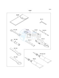 ZR 750 L [Z750 EU] (L7F-L8F) L7F drawing OWNERS TOOLS