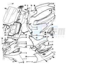 BUXY - 50 cc drawing SIDE COVER