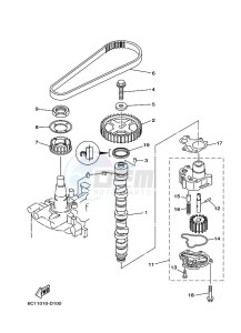 T50TLRH drawing OIL-PUMP