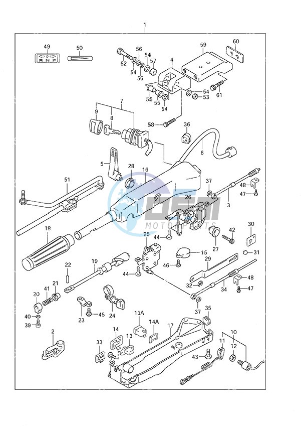 Tiller Handle