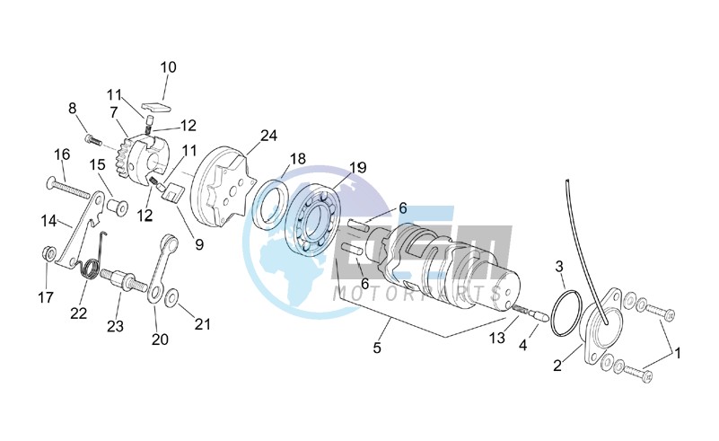 Gear control assembly II