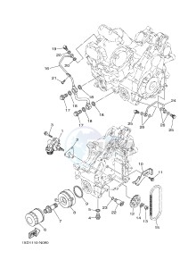 YXM700E YXM70VPXH VIKING EPS (B42F) drawing OIL PUMP