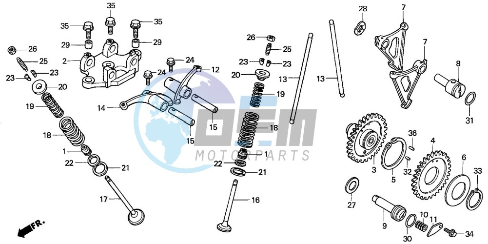 CAMSHAFT/VALVE (2)