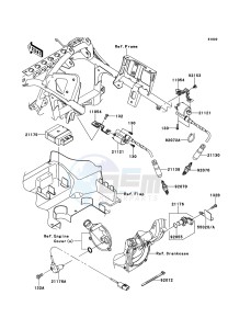 KVF750_4X4_EPS KVF750GDF EU drawing Ignition System