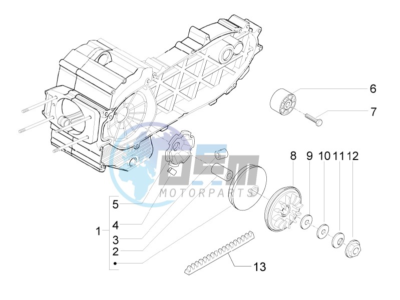 Driving pulley