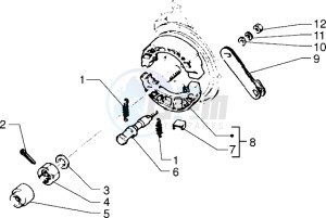 SKR 80 city drawing Front brake lever-Jaw