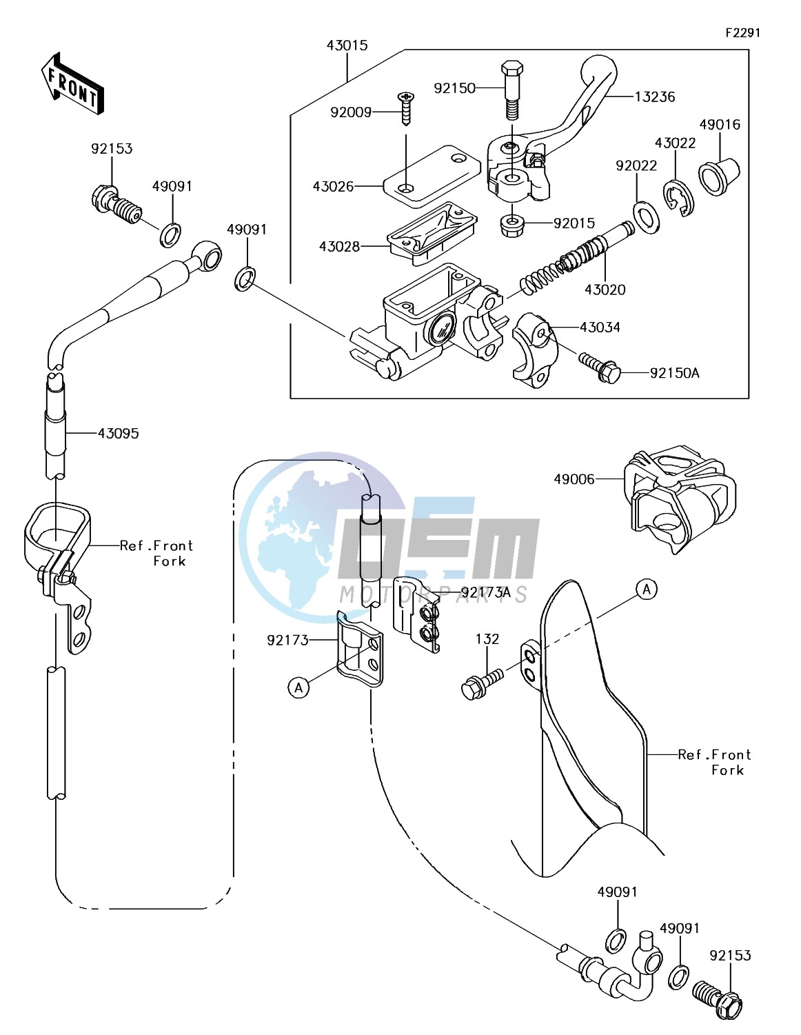 Front Master Cylinder