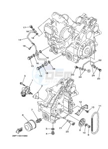 YFM700FWAD GRIZZLY 700 EPS (BDE2) drawing OIL PUMP