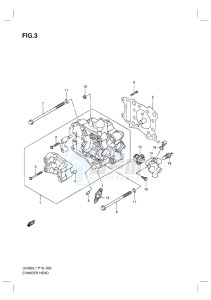 UH200G BURGMAN EU drawing CYLINDER HEAD