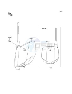 KX85/KX85-<<II>> KX85BDF EU drawing Accessory