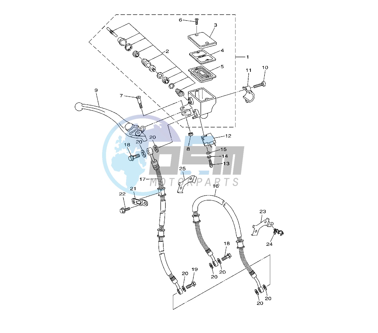 FRONT MASTER CYLINDER