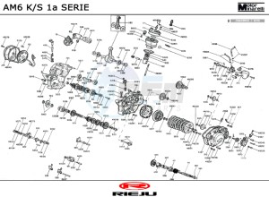 RR-50-BLACK drawing ENGINE  AM6 K/S 1a Serie