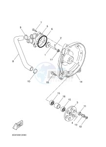 CS50Z MACH G (2ADE) drawing WATER PUMP