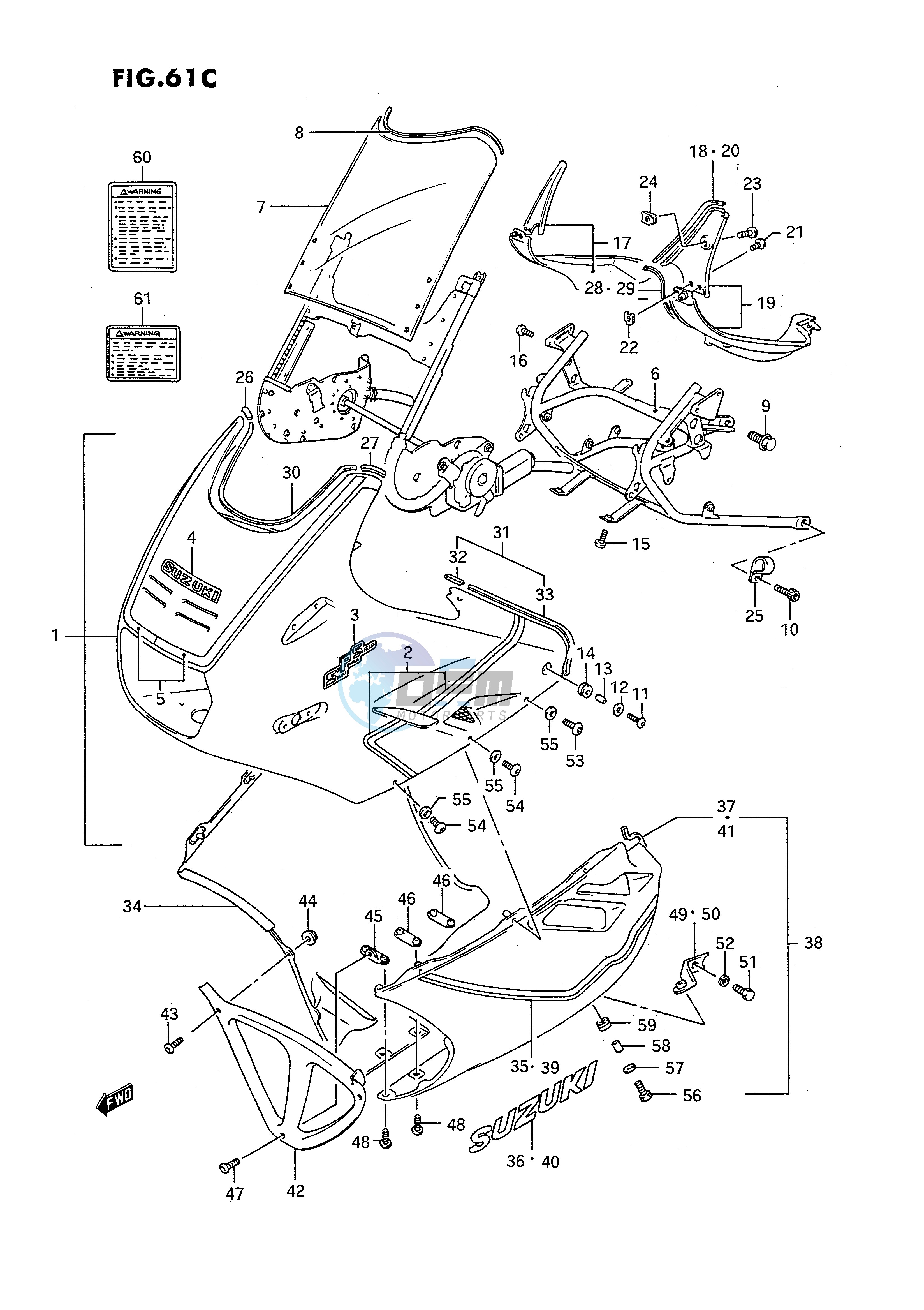 COWLING (MODEL M E97)