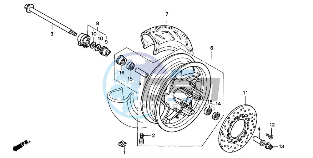 FRONT WHEEL