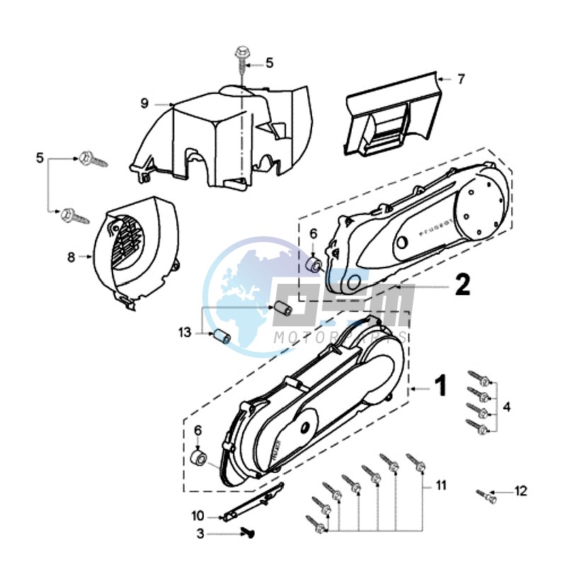 CRANKCASE COVER