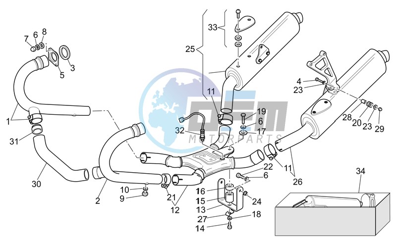 Exhaust unit