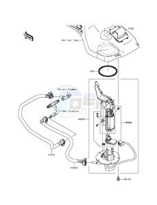 NINJA H2 ZX1000NFF XX (EU ME A(FRICA) drawing Fuel Pump