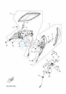 CZD250-A  (B8Y4) drawing TAILLIGHT