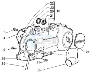 X9 180 Amalfi drawing Crankcase Cooling