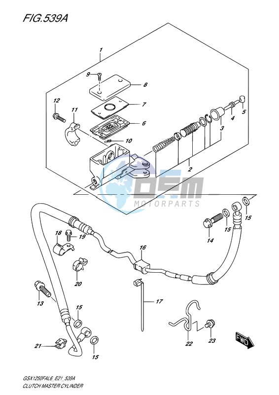 CLUTCH MASTER CYLINDER