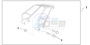 CB250 drawing CARRIER RR