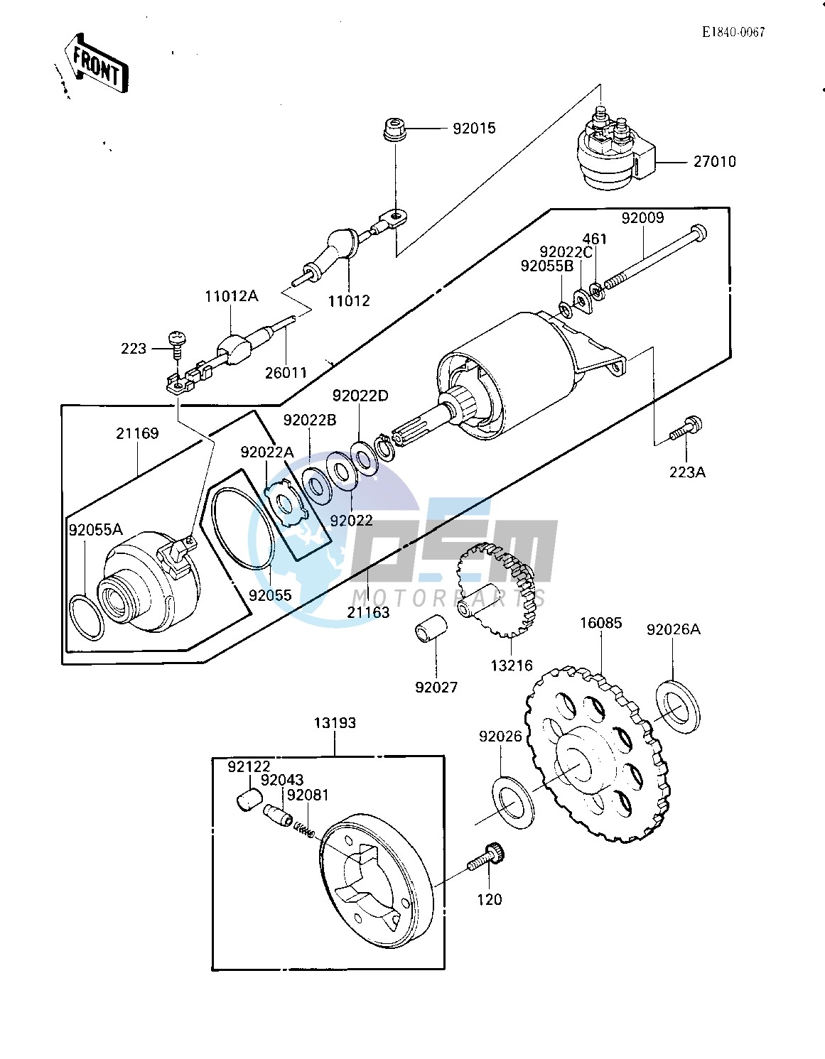 STARTER MOTOR_STARTER CLUTCH