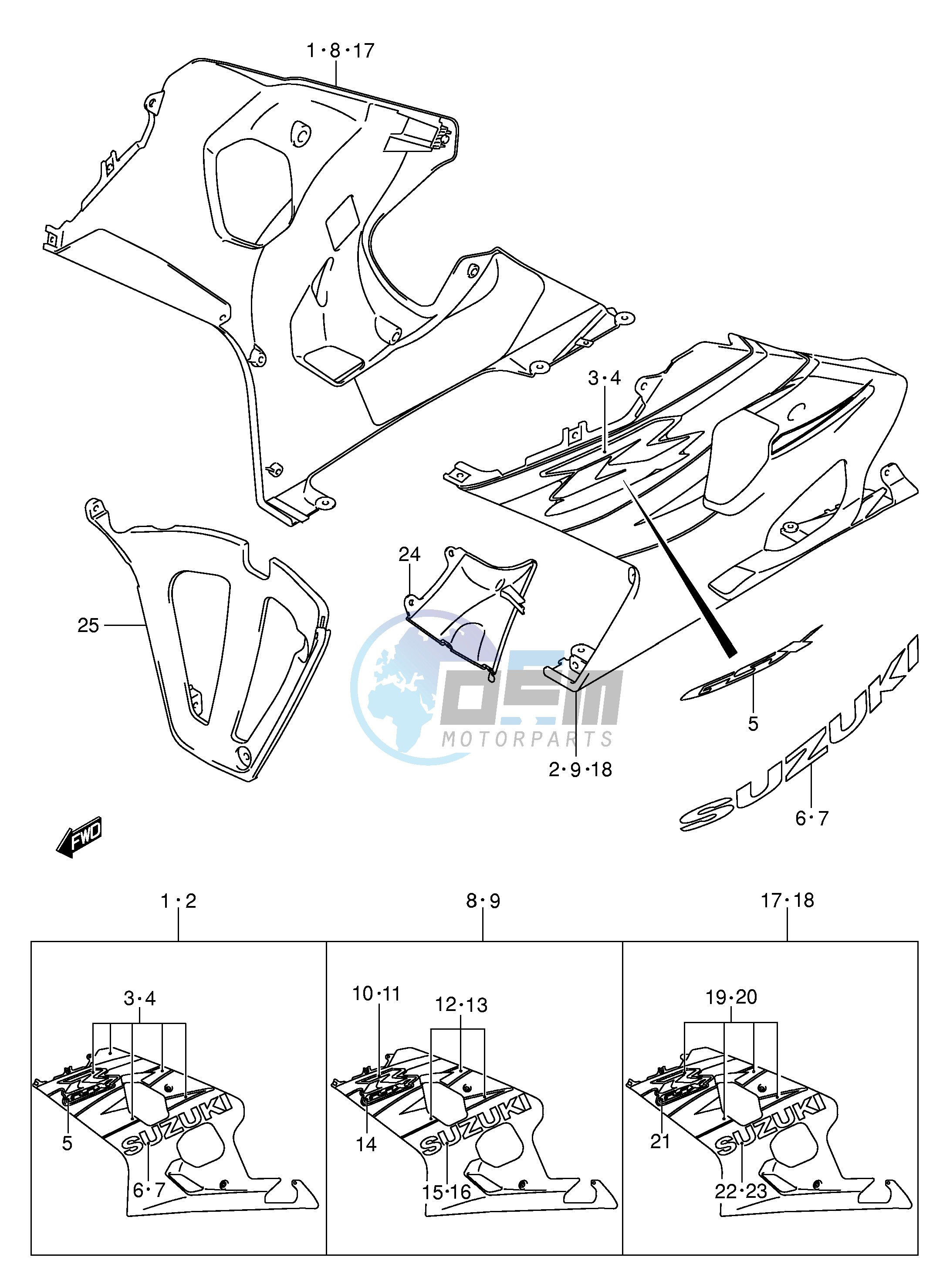 UNDER COWLING (MODEL K4)