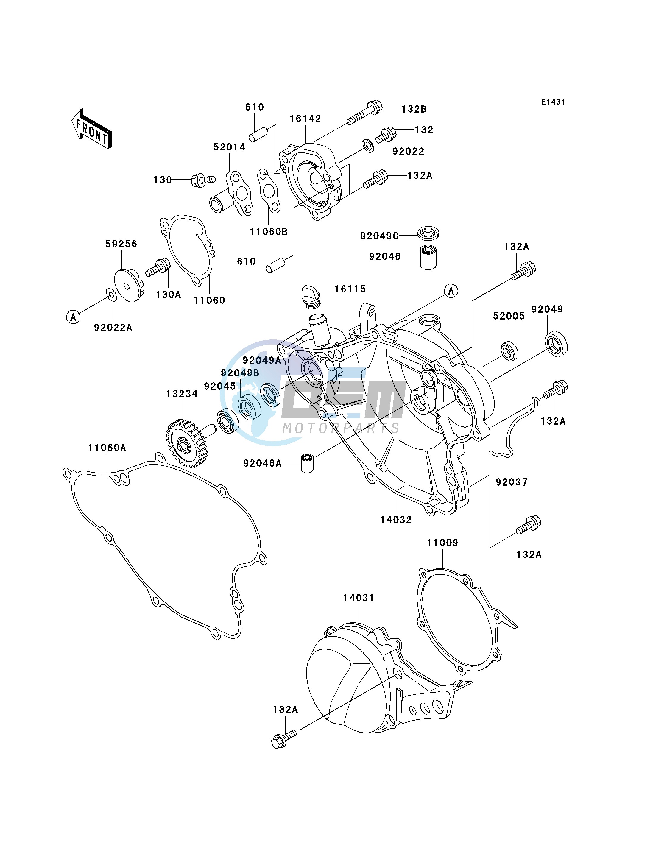 ENGINE COVER-- S- -