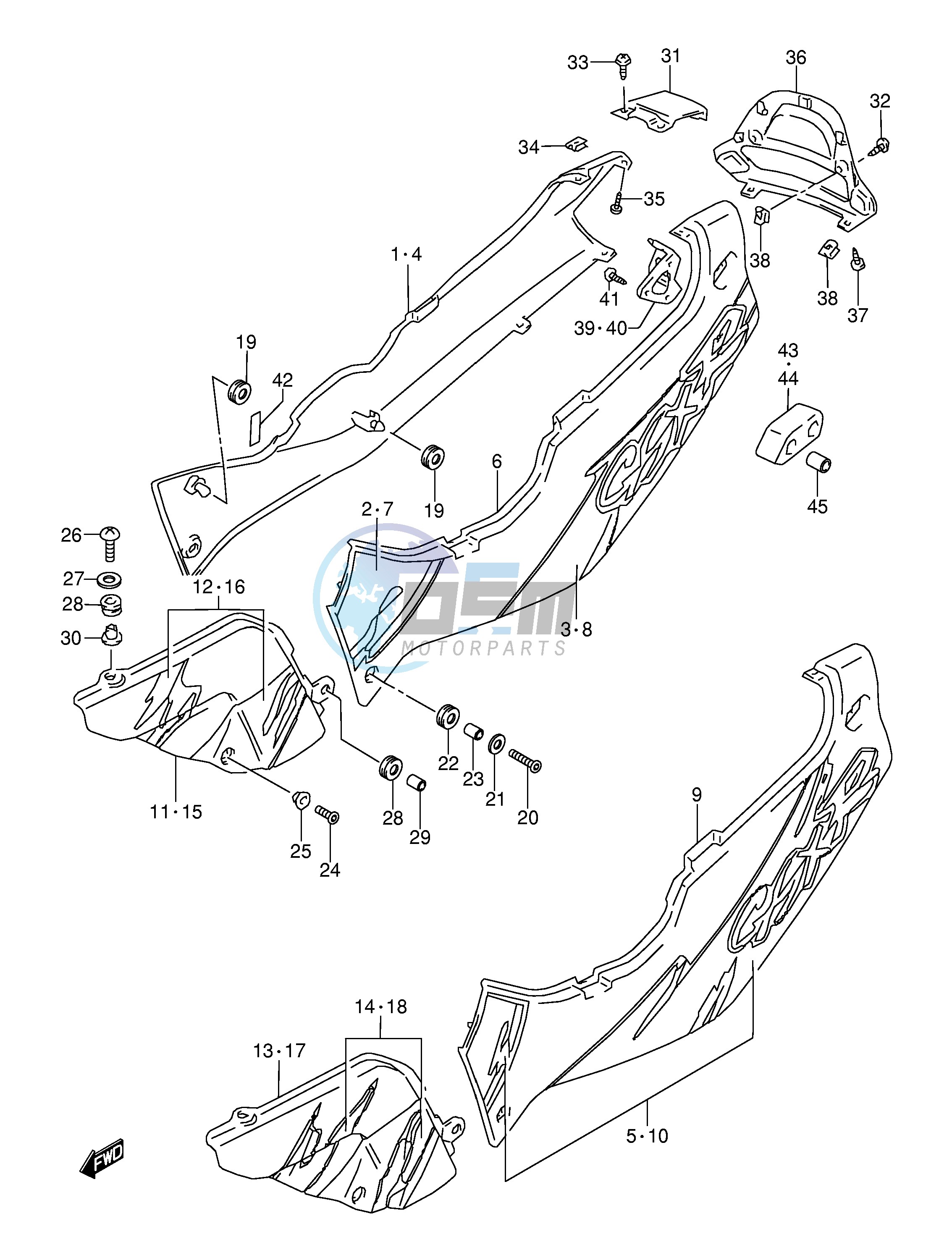 FRAME COVER (MODEL P)