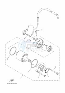 XTZ690 TENERE 700 (BNW1) drawing STARTING MOTOR